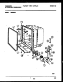 Part Location Diagram of 154105901 Frigidaire PLATE-BLOWER Mounting