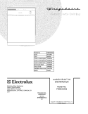 COVER Diagram and Parts List for FDB510CGC2  Frigidaire Dishwasher