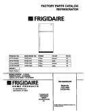 COVER Diagram and Parts List for FRT21IPRHD2  Frigidaire Refrigerator