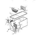 Part Location Diagram of 08017012 Frigidaire HANDLE