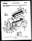 CHEST FREEZER PARTS Diagram and Parts List for KFC23M4AW0  Kelvinator Freezer