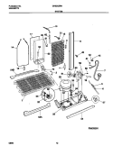 SYSTEM Diagram and Parts List for GRS20ZRHW3  Gibson Refrigerator