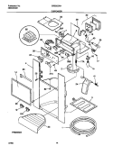 ICE DISPENSER Diagram and Parts List for GRS26ZRHW1  Gibson Refrigerator