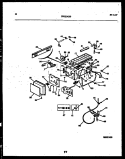 ICE MAKER AND INSTALLATION PARTS Diagram and Parts List for RS249MCD2  Frigidaire Refrigerator