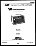 ELECTRICAL PARTS Diagram and Parts List for AH125L2T1  Frigidaire Air Conditioner