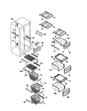 Part Location Diagram of 218298004 Frigidaire SHELF-FRZ