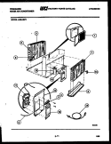 UNIT PARTS Diagram and Parts List for A05LH8F1  Frigidaire Air Conditioner