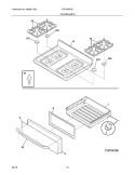 Part Location Diagram of 316262000 Frigidaire Range Cap