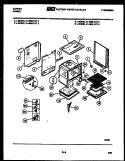 BODY PARTS Diagram and Parts List for 31-4668-18-01  Tappan Range