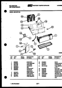 ELECTRICAL PARTS Diagram and Parts List for MH310F1QB  Kelvinator Air Conditioner