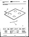 Part Location Diagram of 5308003321 Frigidaire PANEL, MAIN TOP, WHEAT
