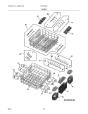 Part Location Diagram of 5304478325 Frigidaire HANDLE ASSEMBLY