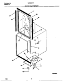 WINDOW MOUNTING PARTS Diagram and Parts List for WAK083F7V1  Frigidaire Air Conditioner