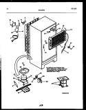 SYSTEM AND AUTOMATIC DEFROST PARTS Diagram and Parts List for RT17F7YX4B  Gibson Refrigerator