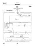 WIRING SCHEMATIC Diagram and Parts List for FRT18G5AB9  Frigidaire Refrigerator