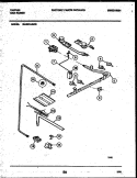BURNER, MANIFOLD AND GAS CONTROL Diagram and Parts List for 30-2551-23-03  Tappan Range
