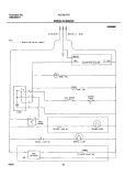 WIRING SCHEMATIC Diagram and Parts List for PLHT217TAB4  Frigidaire Refrigerator