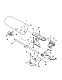 BURNER Diagram and Parts List for FDG336RBS1  Frigidaire Dryer