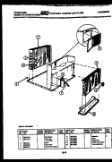 Part Location Diagram of 8013618 Frigidaire EVAPORATOR