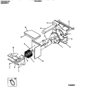 AIR HANDLING Diagram and Parts List for FAS183S2A3  Frigidaire Air Conditioner