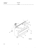 FRAME Diagram and Parts List for MDB125RHD2  Uni Dishwasher