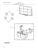 RECOMMENDED SPARE PARTS Diagram and Parts List for CAD704TDD2  Frigidaire Dehumidifier
