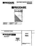 COVER Diagram and Parts List for FWX6970EW1  Frigidaire Washer