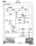 WIRING DIAGRAM Diagram and Parts List for FGF335CGTA  Frigidaire Range