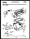 CHEST FREEZER PARTS Diagram and Parts List for KFC07M2AW0  Kelvinator Freezer