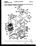 BODY PARTS Diagram and Parts List for FEB556CBSA  Frigidaire Wall Oven
