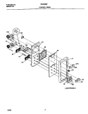 CONTROL PANEL Diagram and Parts List for TEO356BFW2  Tappan Range