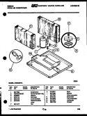 SYSTEM PARTS Diagram and Parts List for AK28E6RVA  Gibson Air Conditioner