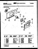 AIR HANDLING PARTS Diagram and Parts List for A07LH8E3  Frigidaire Air Conditioner