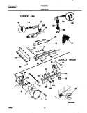 CONTROLS Diagram and Parts List for FRS26ZGHD0  Frigidaire Refrigerator