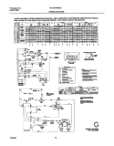 WIRING DIAGRAM Diagram and Parts List for WLXG42RED3  Frigidaire Washer Dryer Combo