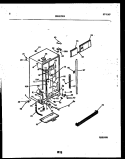 CABINET PARTS Diagram and Parts List for RS22F5YX1C  Gibson Refrigerator