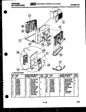 UNIT PARTS Diagram and Parts List for AW12NE5E1  Frigidaire Air Conditioner