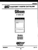 DOOR PARTS Diagram and Parts List for DG27A7WXFC  Gibson Dryer