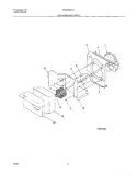 Part Location Diagram of 309631702 Frigidaire BLOWER WHEEL