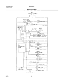 WIRING SCHEMATIC Diagram and Parts List for FRS23W3AW9  Frigidaire Refrigerator