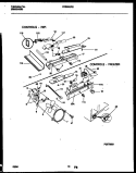 REFRIGERATOR CONTROL ASSEMBLY, DAMP Diagram and Parts List for FRS20QRBW0  Frigidaire Refrigerator