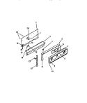 CONSOLE Diagram and Parts List for GC32BCL1  Frigidaire Range