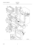 Part Location Diagram of 297271701 Frigidaire Crisper Cover Frame