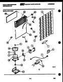 SYSTEM AND AUTOMATIC DEFROST PARTS Diagram and Parts List for RT217JCH2  Frigidaire Refrigerator