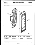 Part Location Diagram of 5303269838 Frigidaire PANEL-TOUCH COMPLETE