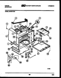 BODY PARTS Diagram and Parts List for 56-9440-10-01  Tappan Microwave