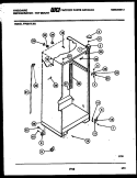 CABINET PARTS Diagram and Parts List for FPS21TLH2  Frigidaire Refrigerator