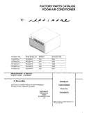 COVER Diagram and Parts List for FAC052K7A8  Frigidaire Air Conditioner