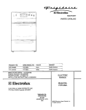 COVER Diagram and Parts List for FEFL88ASB  Frigidaire Range