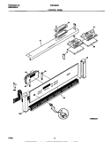 CONTROL PANEL Diagram and Parts List for FEB798CCSB  Frigidaire Wall Oven